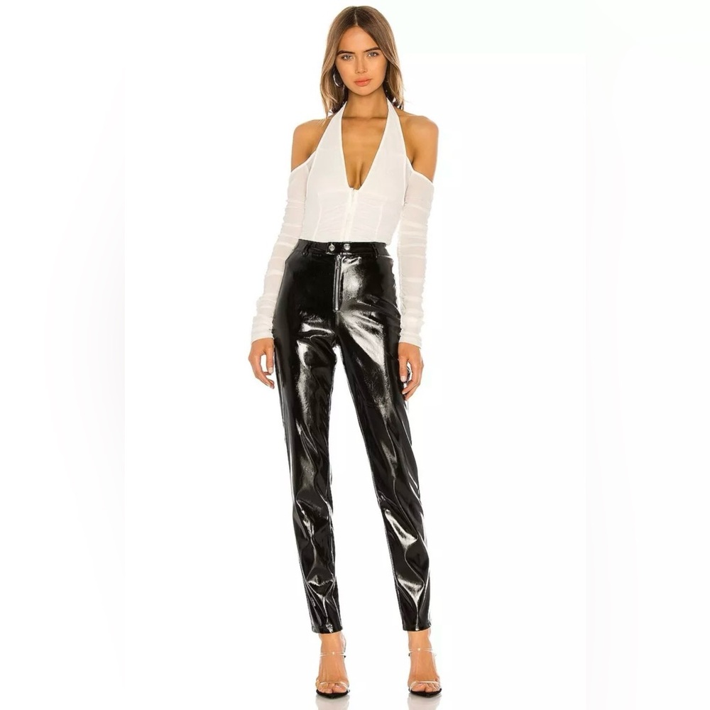 NWOT - I.AM.GIA Nikole Faux Leather Pant in Black Size Small